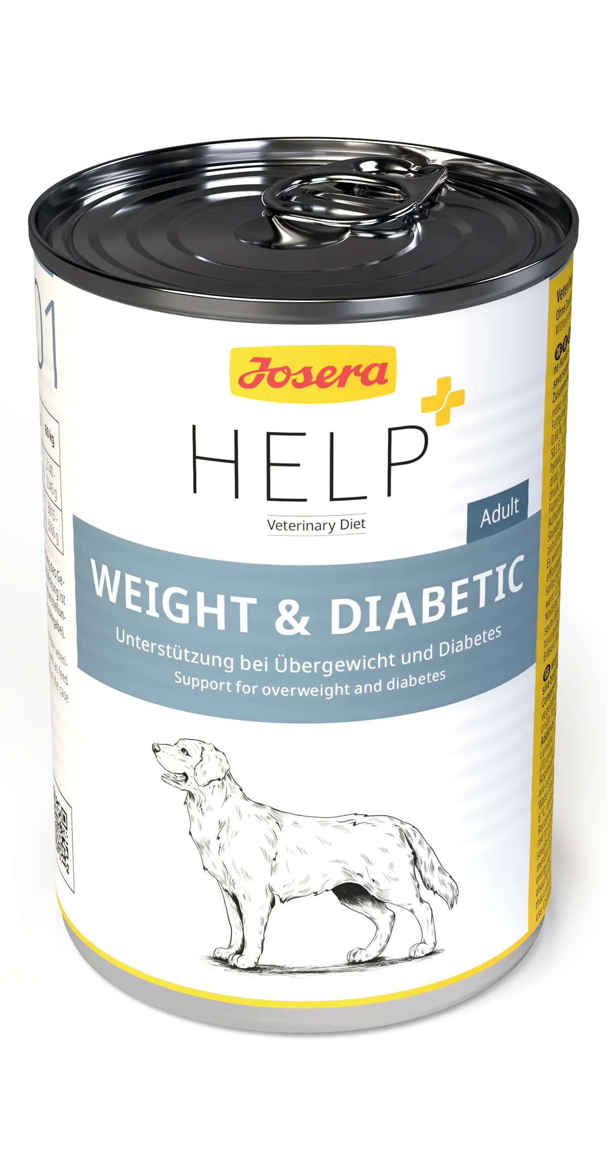 Josera Help Dog Weight & Diabetic - консерва за кучета с наднормено тегло и/или захарен диабет