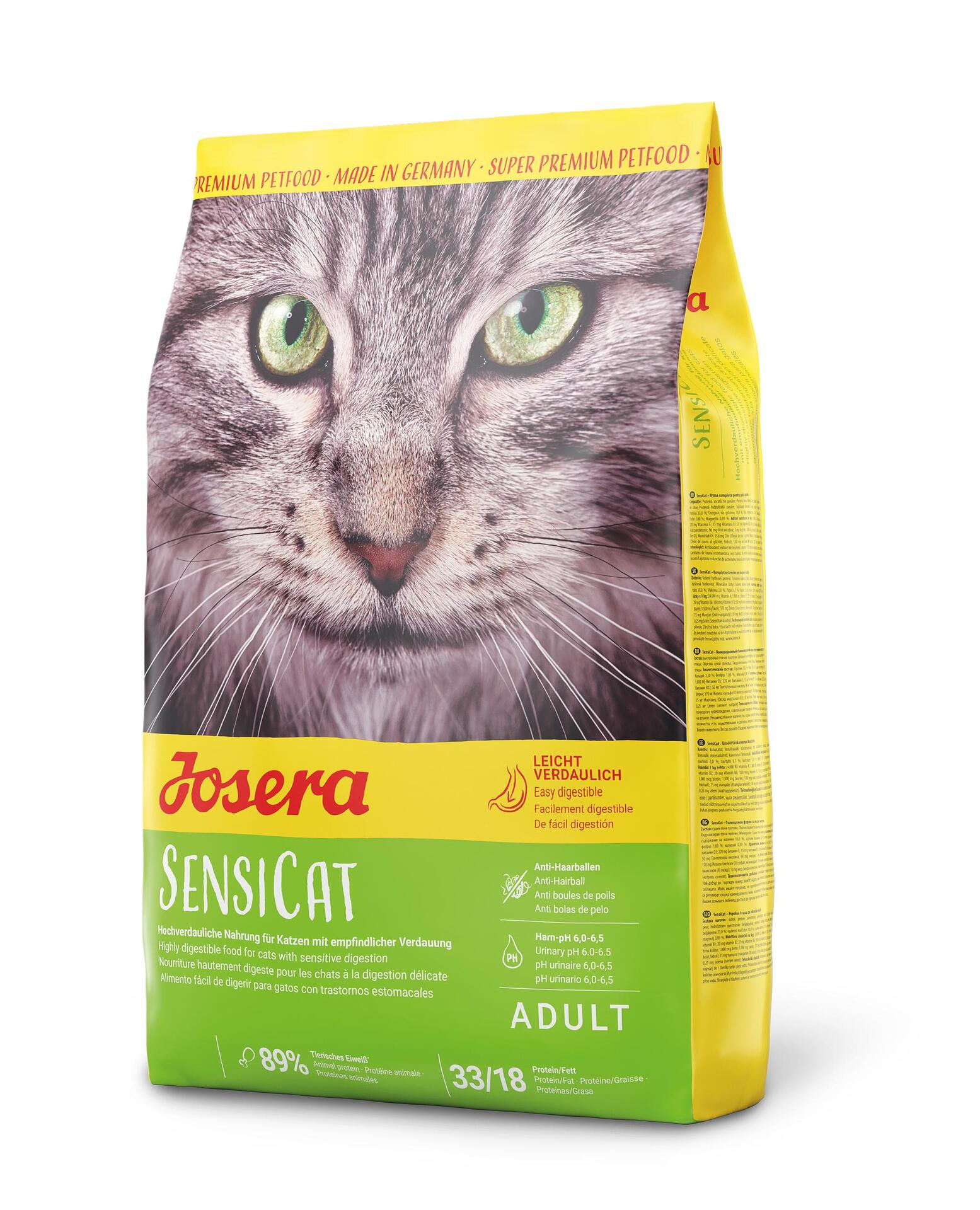 Josera SensiCat Adult - храна за котки с деликатен стомах