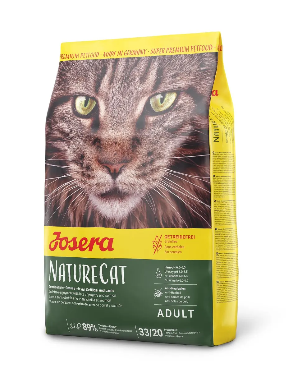 Josera Cat Nature Grainfree Chicken Salmon - храна за котки с пилешко и сьомга