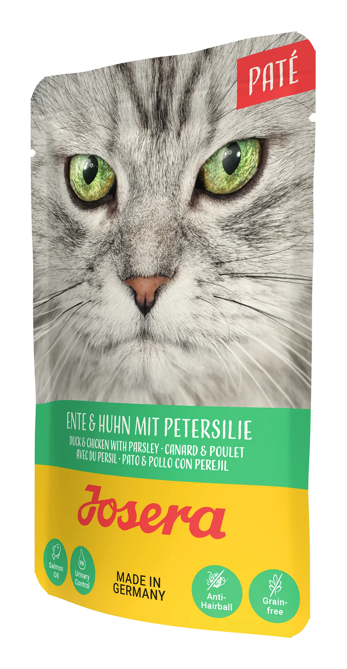 Josera Cat Duck Chicken Parsley - пауч за котки с патица, пиле и магданоз