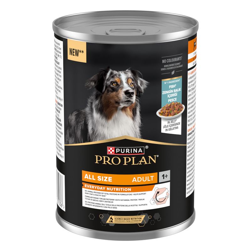 Purina Pro Plan Adult Dog Everyday Nutrition Fish - консерва в желе за кучета всички породи, с риба