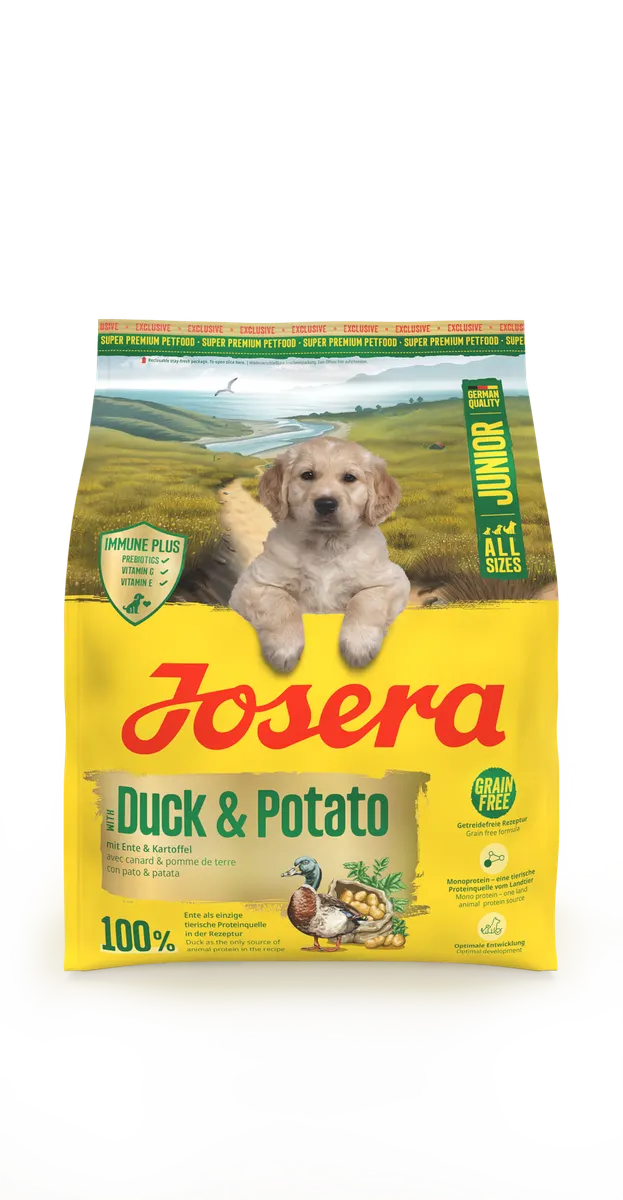 Josera Dog Adult Duck & Potato - храна за кучета всички породи с патица и картофи