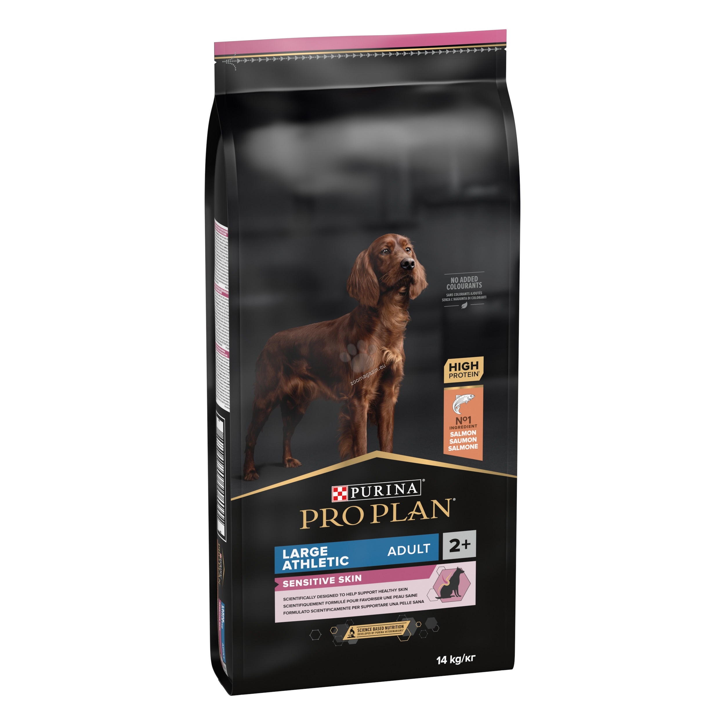 Purina Pro Plan Large Adult Sensitive Skin Salmon - храна за кучета едри породи над 25 кг. с чувствителна кожа, над 18 месеца, със сьомга