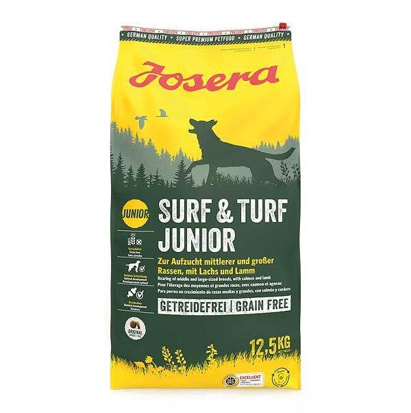 Josera Dog Junior Surf & Turf Salmon Lamb - храна за подрастващи кучета средни и едри породи с агне и сьомга