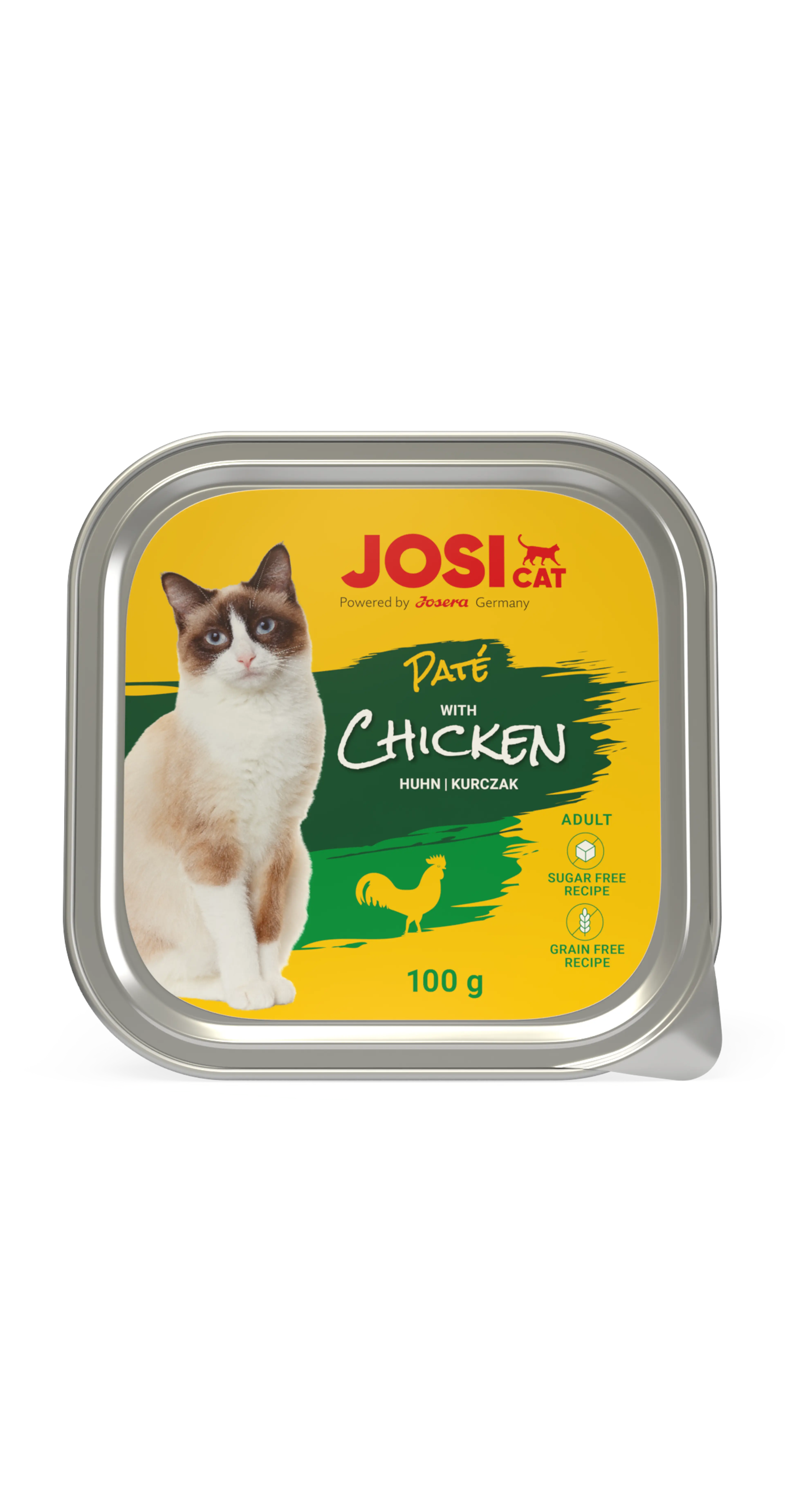 JosiCat Chicken - пастет за котки с пиле, 5 бр. х 100 гр.