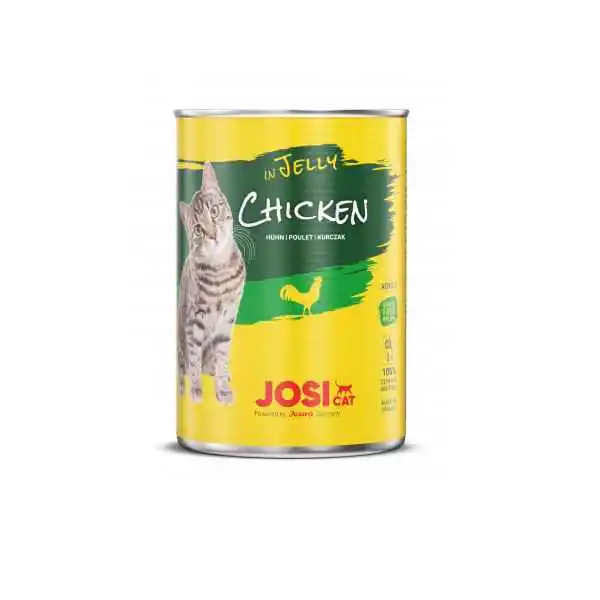 Josicat Chicken in Jelly - консерва за котки пиле в желе, 3 бр. х 400 гр.