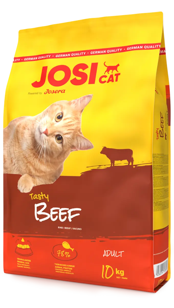 Josicat Tasty Beef - храна за котки с телешко