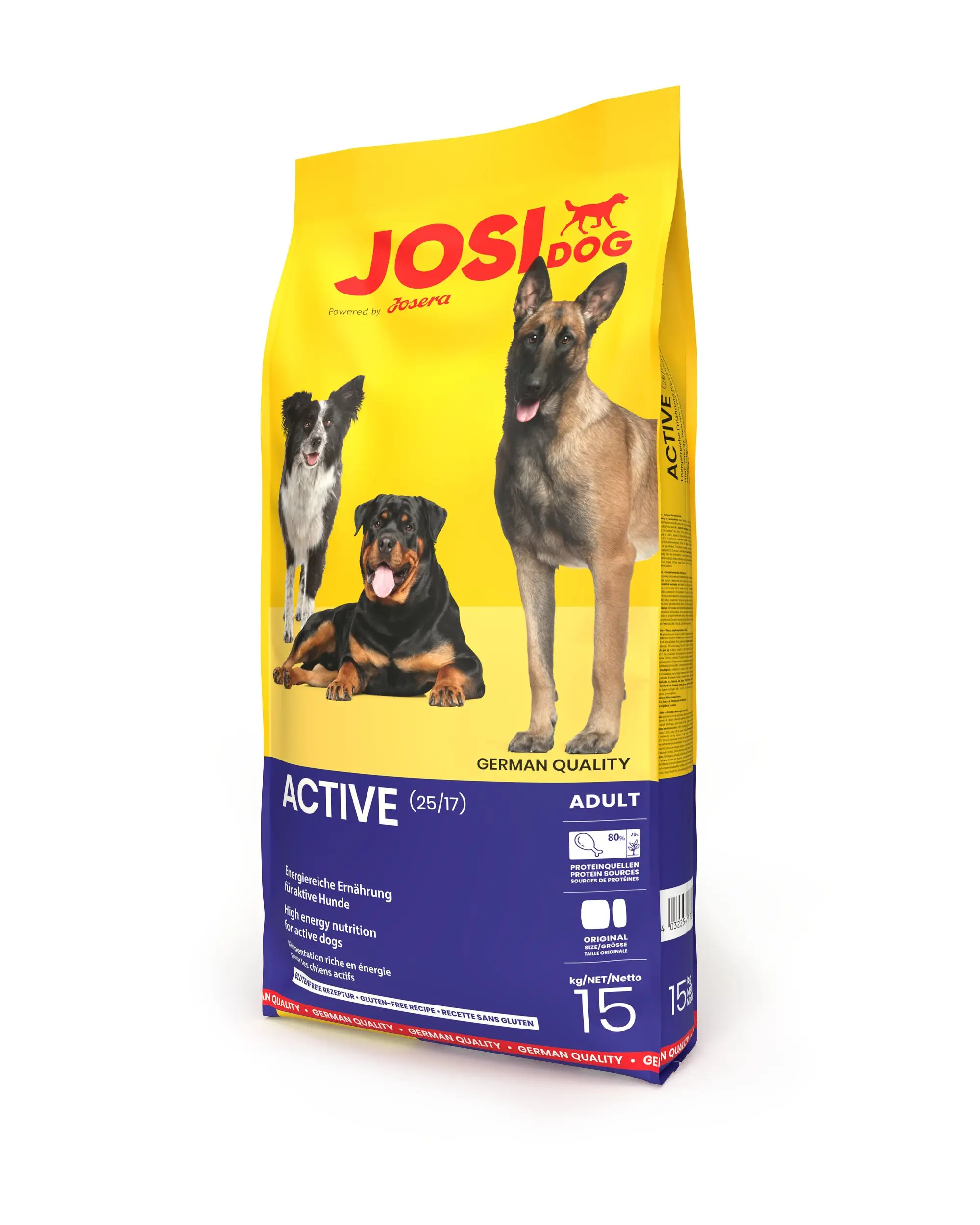 Josidog Adult Active - храна за активни кучета