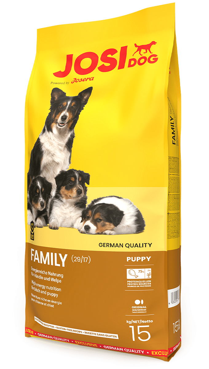 Josidog Family - храна за бременни, кърмещи и подрастващи кучета