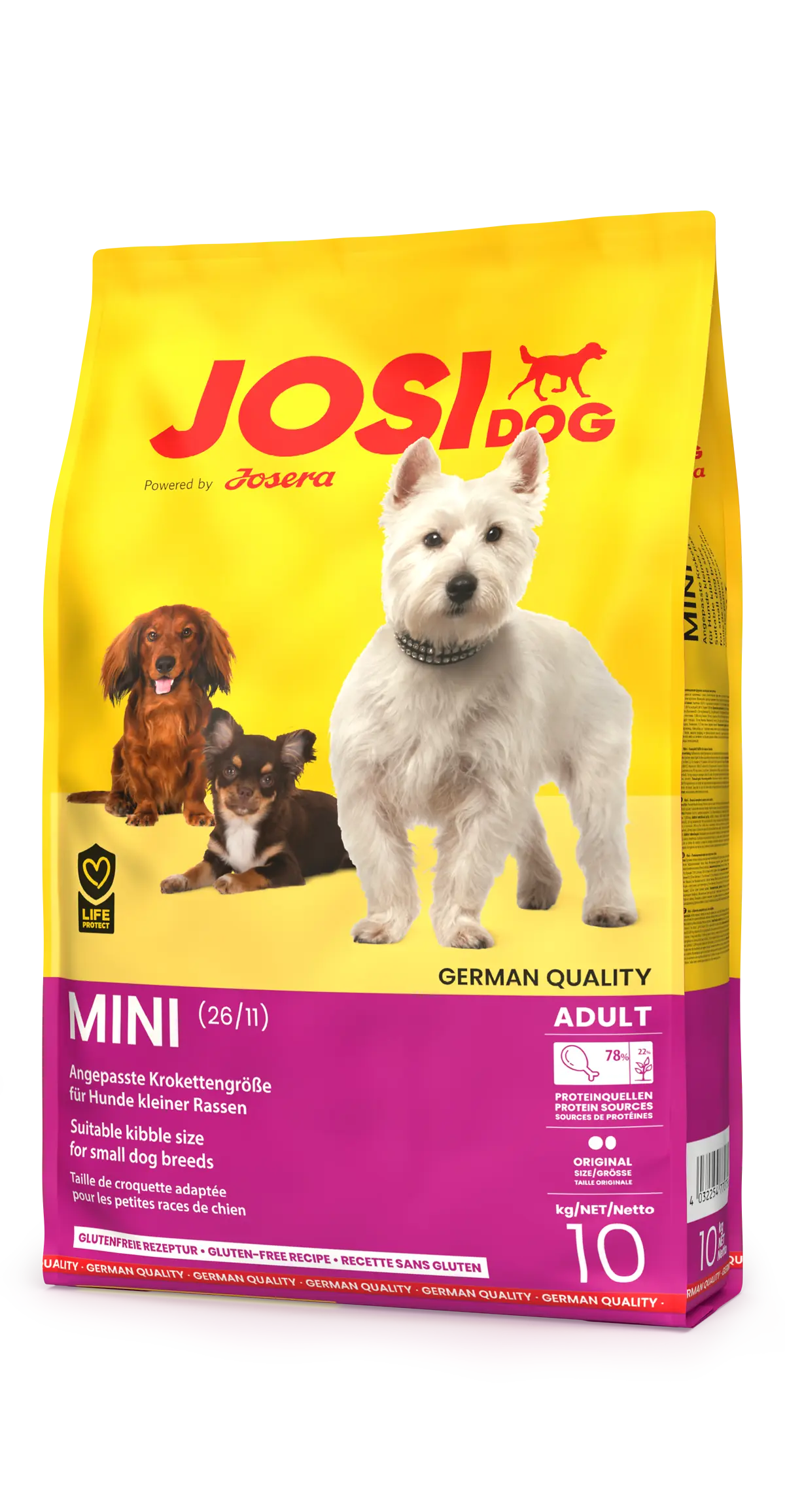 Josidog Mini Adult - храна за кучета мини и малки породи