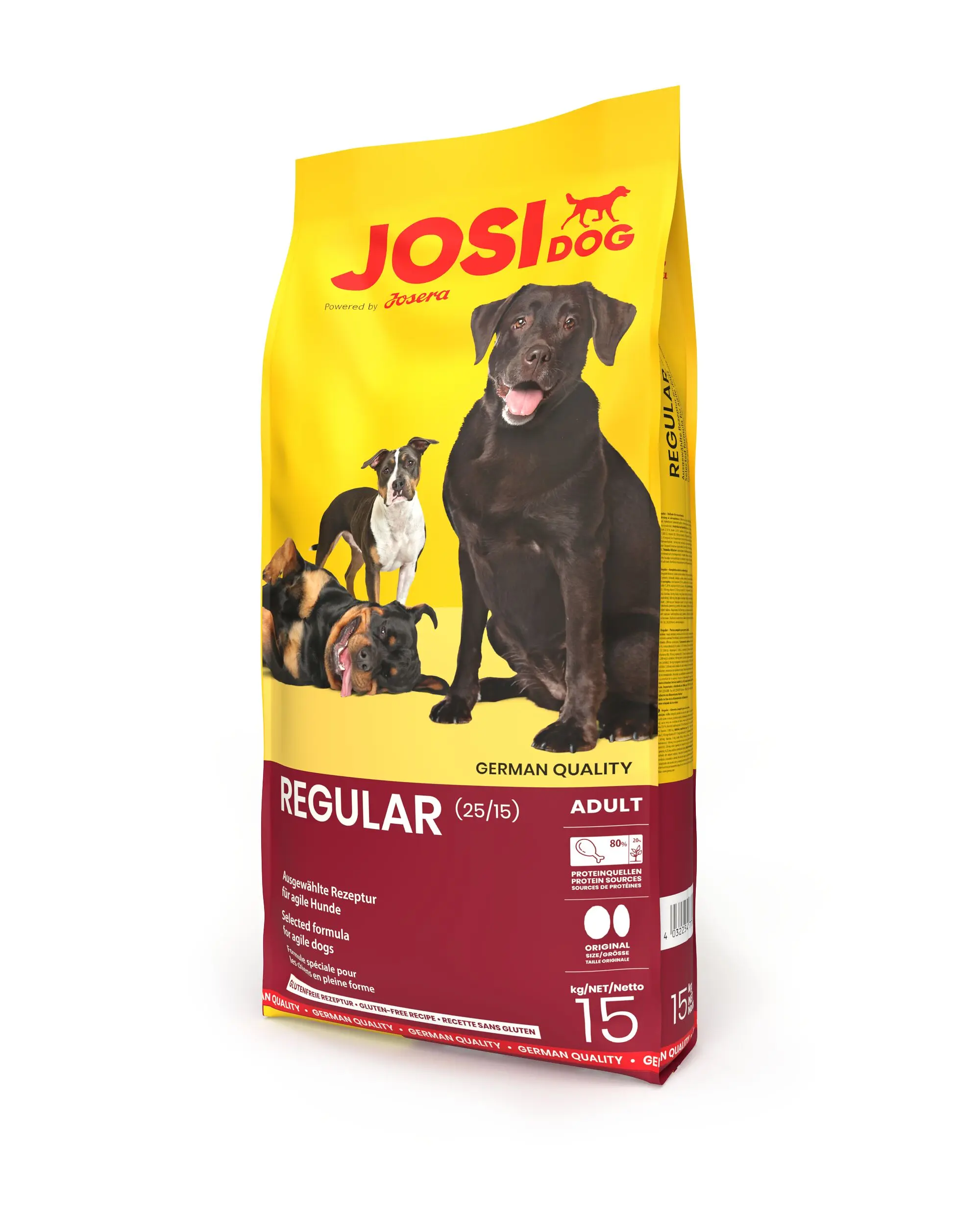 Josidog Adult Regular - храна за израснали кучета с пиле и цвекло
