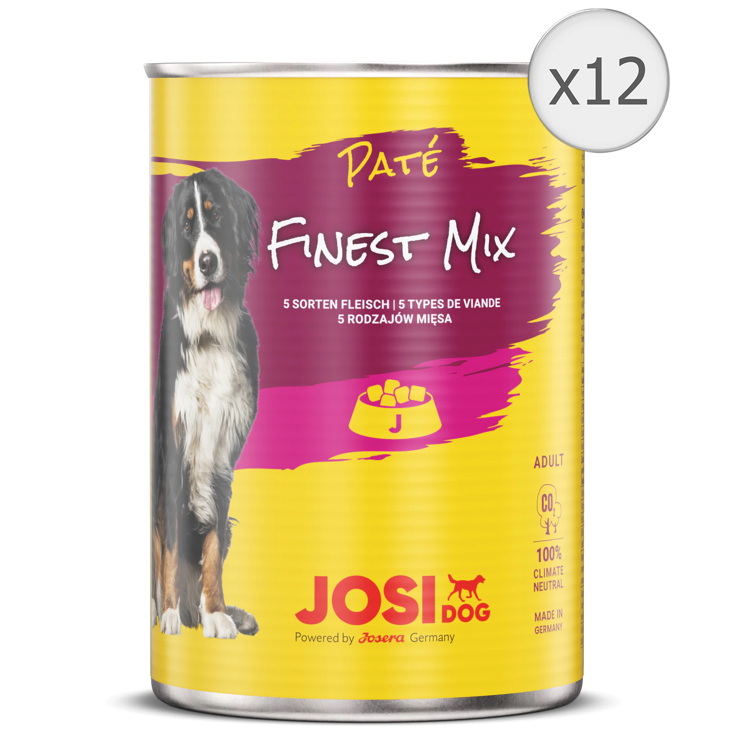 Josidog Pate Meat Mix - пастет за кучета микс месо, 3 бр. х 400 гр.
