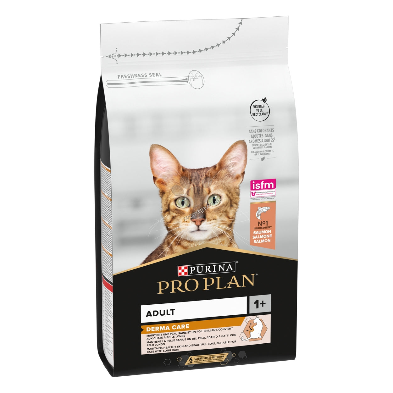 Purina Pro Plan Elegant Adult Salmon - храна за котки от 1 до 7 години, за красива козина, със сьомга