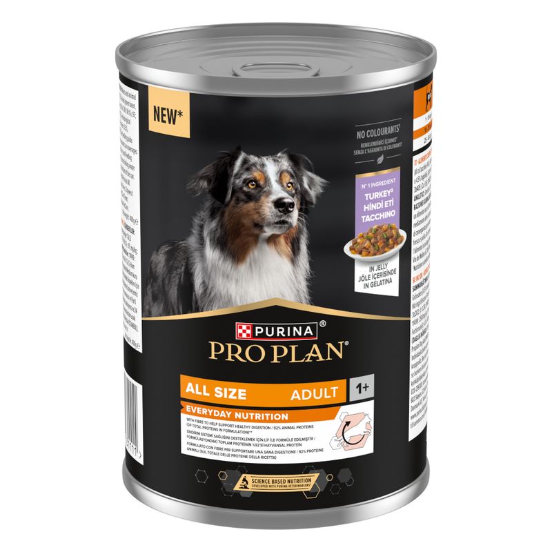 Purina Pro Plan Adult Dog Everyday Nutrition Turkey - консерва в желе за кучета всички породи, с пуйка