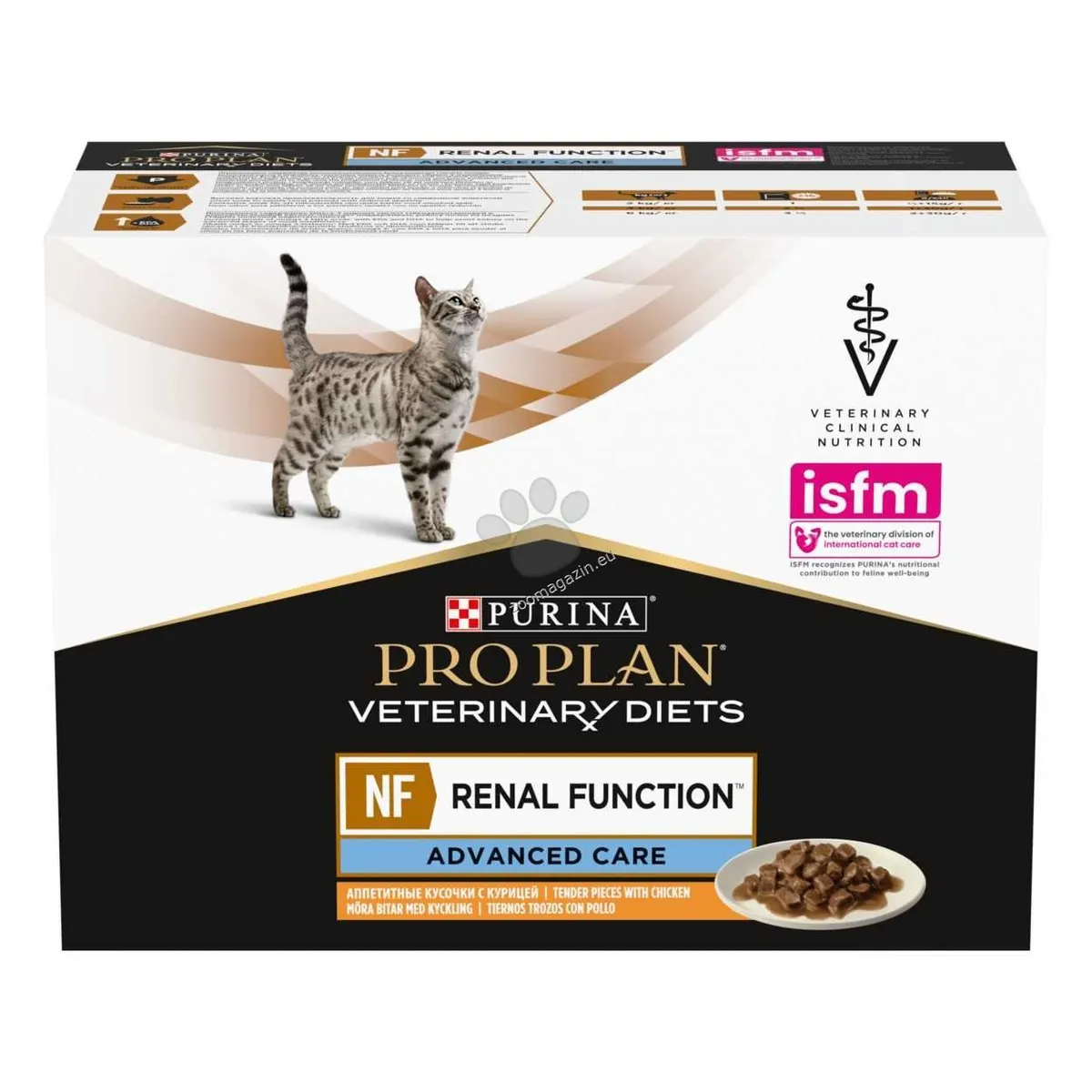 Purina Pro Plan Veterinary Diets NF Renal Function - лечебна мокра храна за котки с хронична бъбречна недостатъчност, паучове