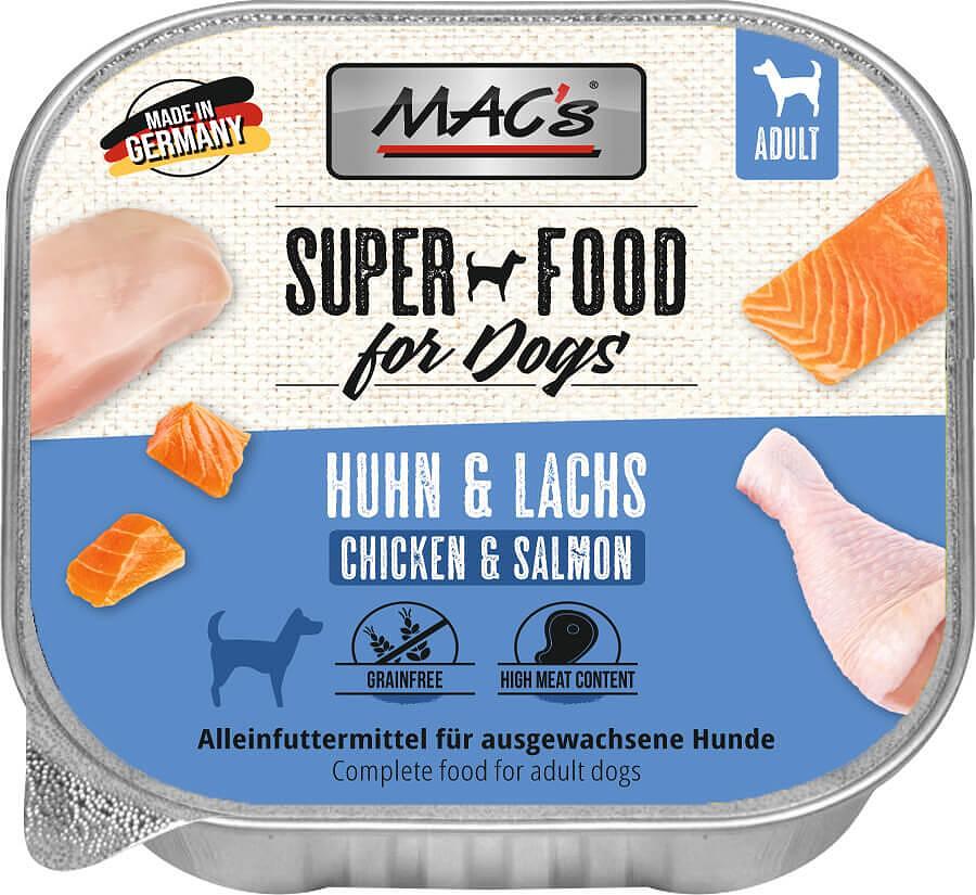 Mac's s Dog Adult Salmon Chicken - пастет за кучета със сьомга и пиле