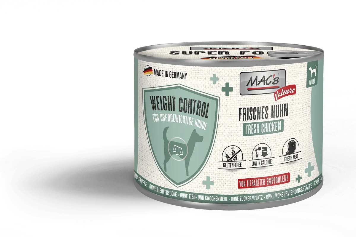 Mac's s Dog VetCare Weight Control - храна за кучета за контрол на теглото с пиле