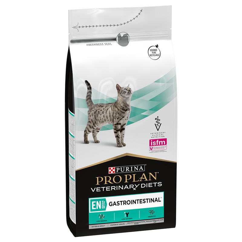 Purina Pro Plan Veterinary Diets Feline EN ST/OX Gastrointestinal - лечебна храна за котки със стомашно-чревни заболявания