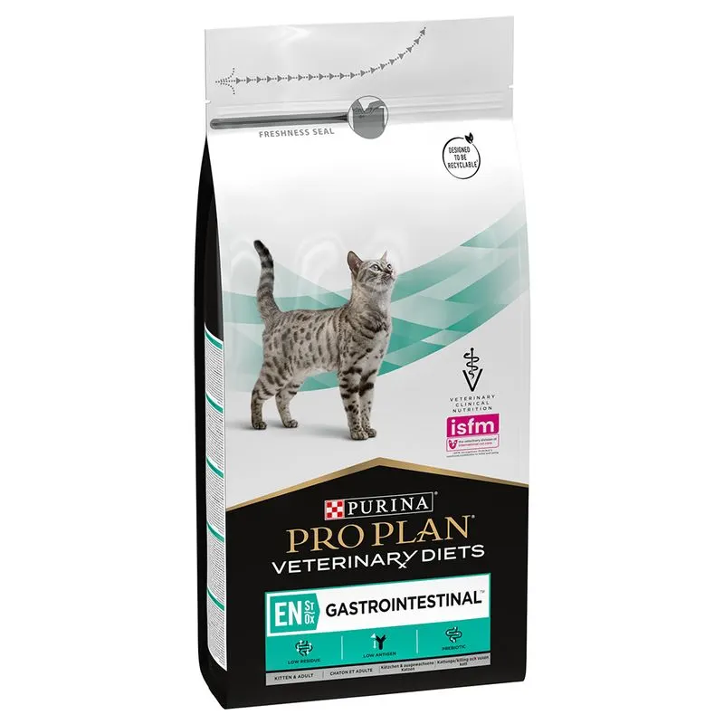Purina Pro Plan Veterinary Diets Feline EN ST/OX Gastrointestinal - лечебна храна за котки със стомашно-чревни заболявания