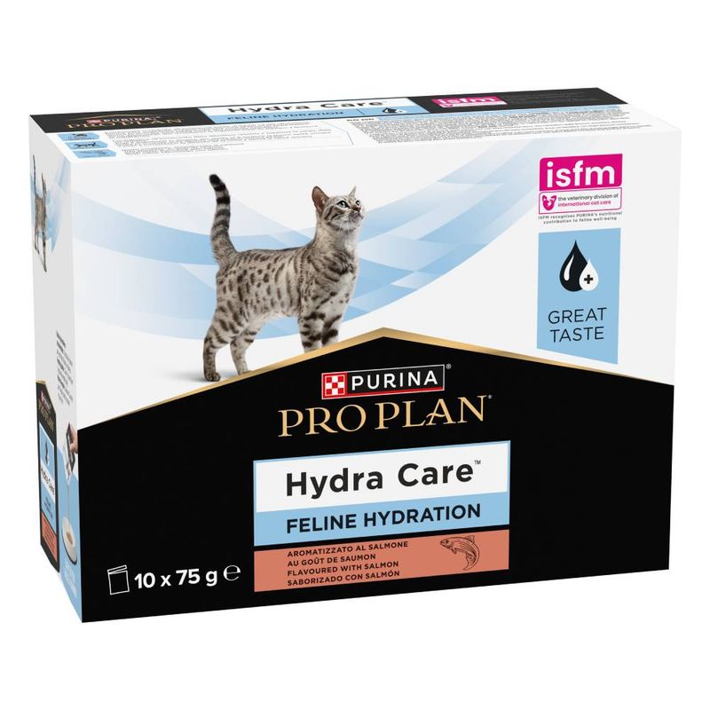 Purina Pro Plan Veterinary Diets Feline Hydra Care Salmon - хидратираща добавка за котки, със сьомга