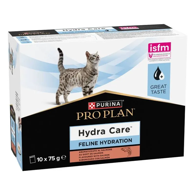 Purina Pro Plan Veterinary Diets Feline Hydra Care Salmon - хидратираща добавка за котки, със сьомга