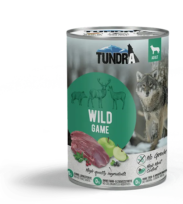 Tundra Game - храна за израснали кучета с дивеч