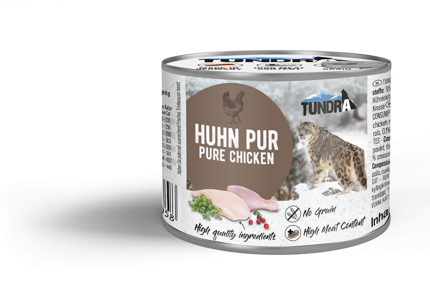 Tundra Cat with Chicken - храна за израснали котки с пиле