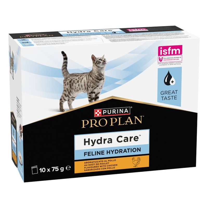 Purina Pro Plan Veterinary Diets Feline Hydra Care Chicken - хидратираща добавка за котки, с пиле