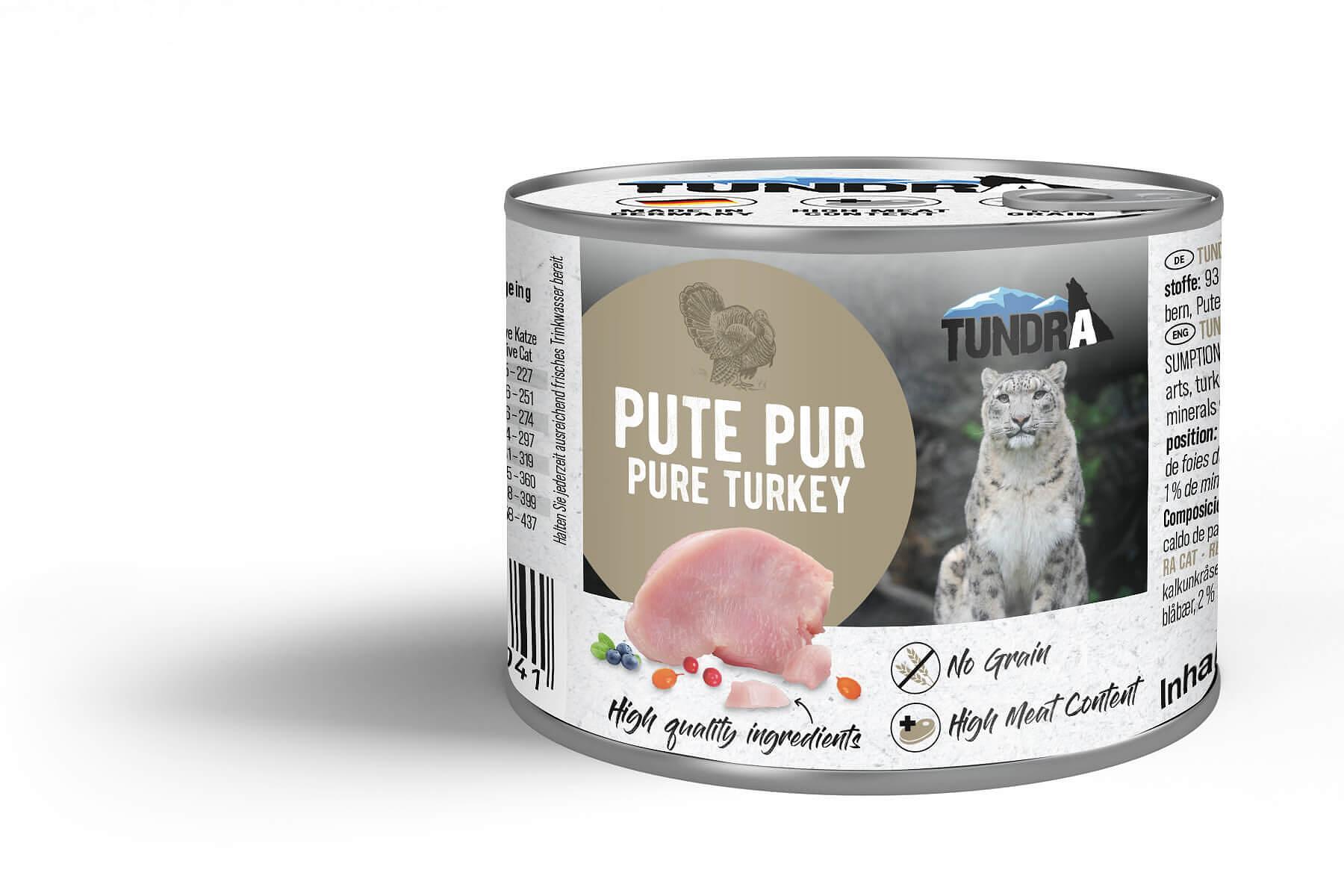 Tundra Cat with Turkey - храна за израснали котки с пуйка