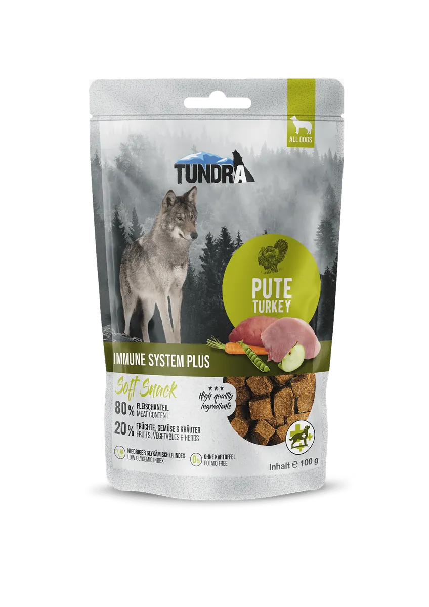 Tundra Dog Treats Turkey - лакомство за кучета за имунната система с пуйка