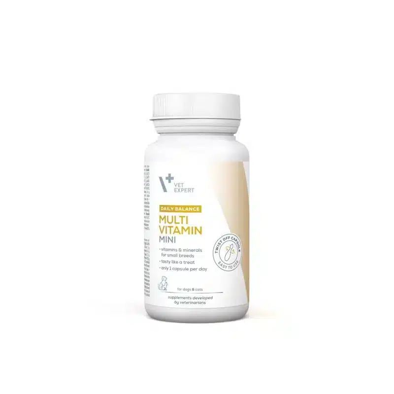 Vet Expert Multivitamin Mini - витаминно-минерална добавка за кучета малки породи и котки