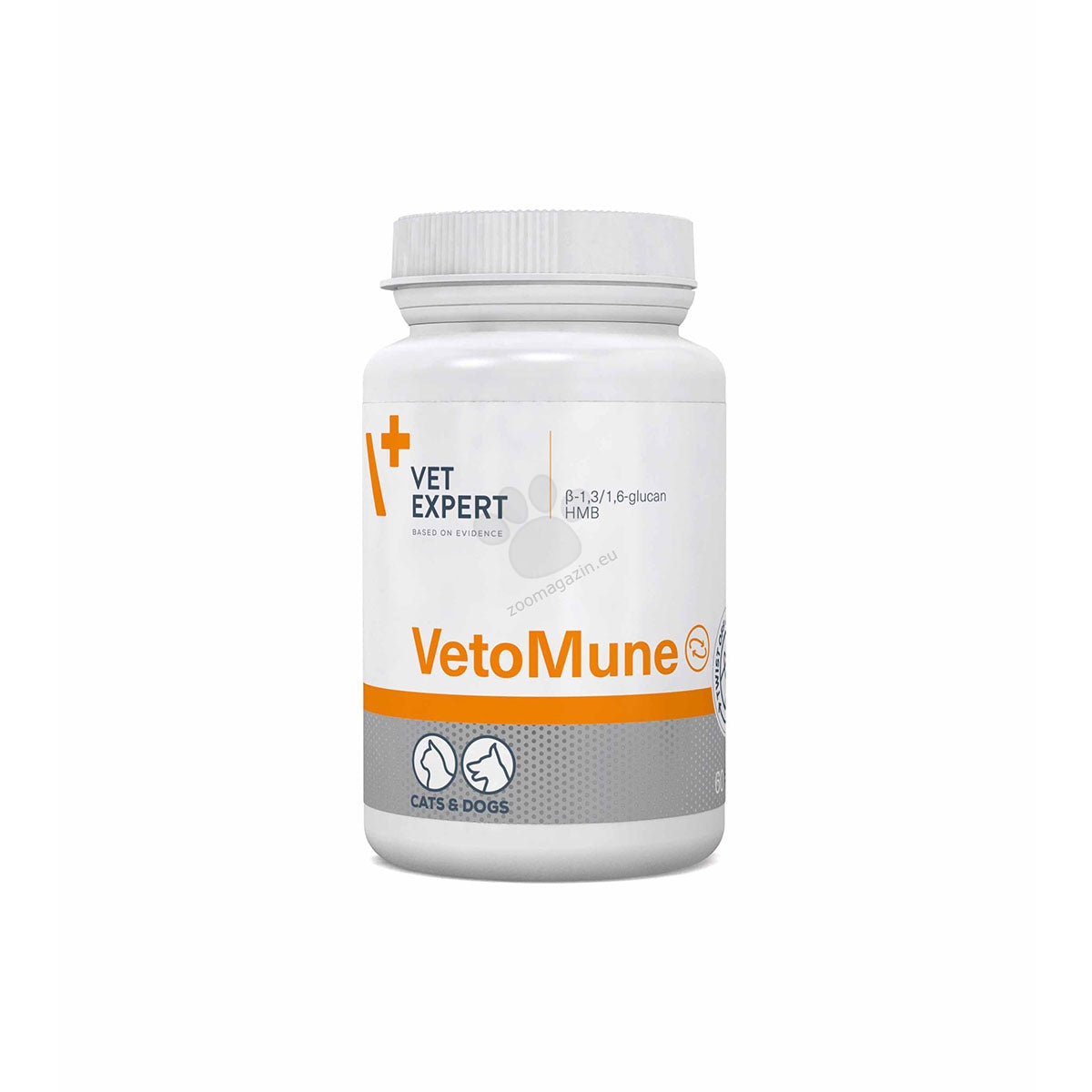 Vet Expert VetoMune - хранителна добавка за кучета и котки с двупосочно имуностимулиращо действие