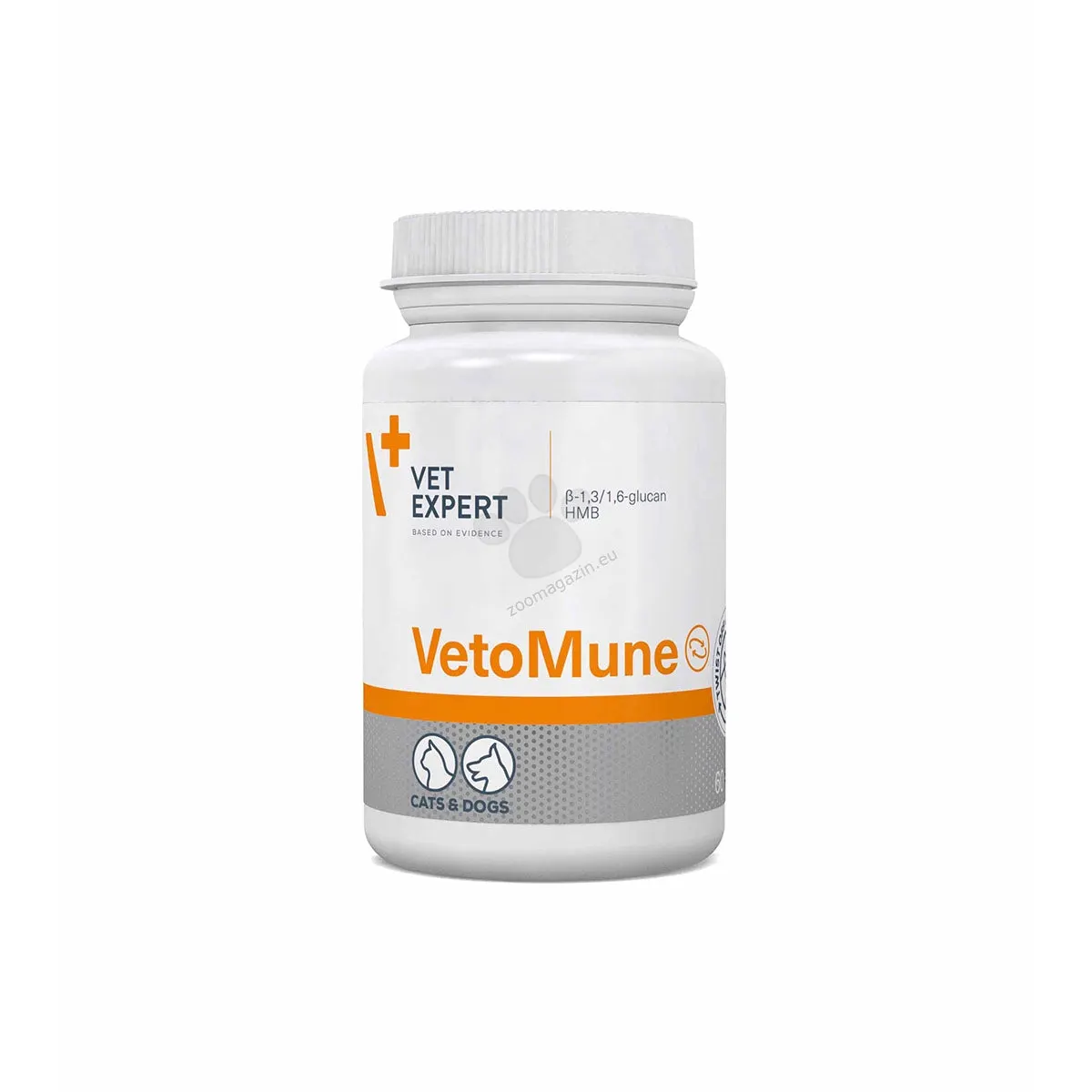 Vet Expert VetoMune - хранителна добавка за кучета и котки с двупосочно имуностимулиращо действие
