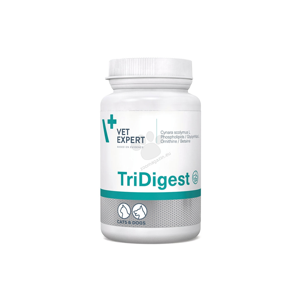 Vet Expert TriDigest - хранителна добавка за кучета и котки, за подпомагане на храносмилането