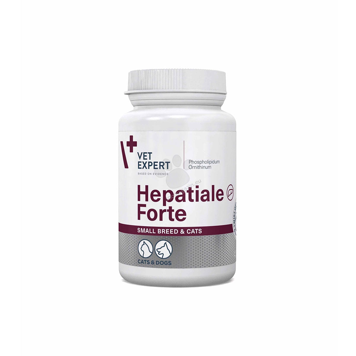 Vet Expert Hepatiale Forte Small Breed - хранителна добавка за кучета малки породи и котки, подпомагаща чернодробната функция