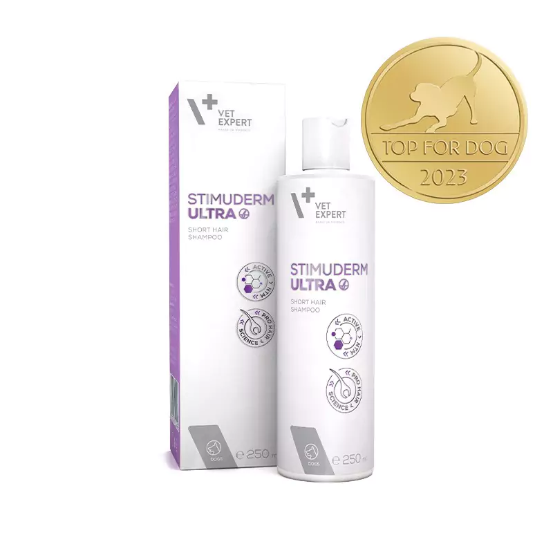 Vet Expert Stimuderm Ultra Short Hair Dog - шампоан за късокосмести кучета