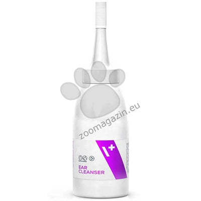 Vet Expert Ear Cleanser - тоник за кучета и котки, за почистване на уши и за поддържане на правилна хигиена на ушните канал, и мида