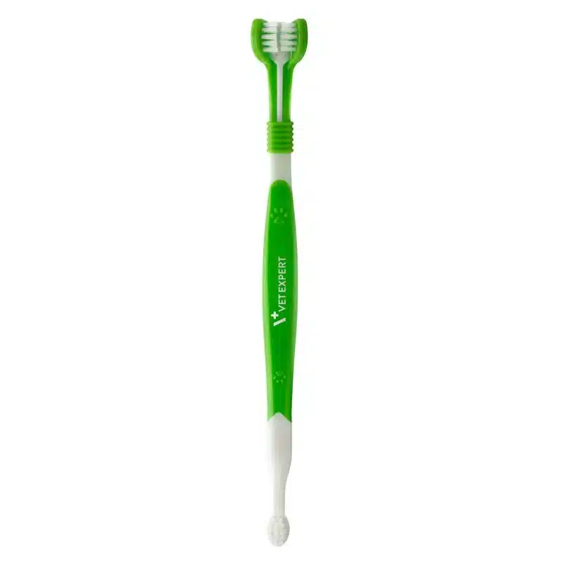 Vet Expert CaryoDent Toothbrush - триглава четка за зъби, за кучета и котки