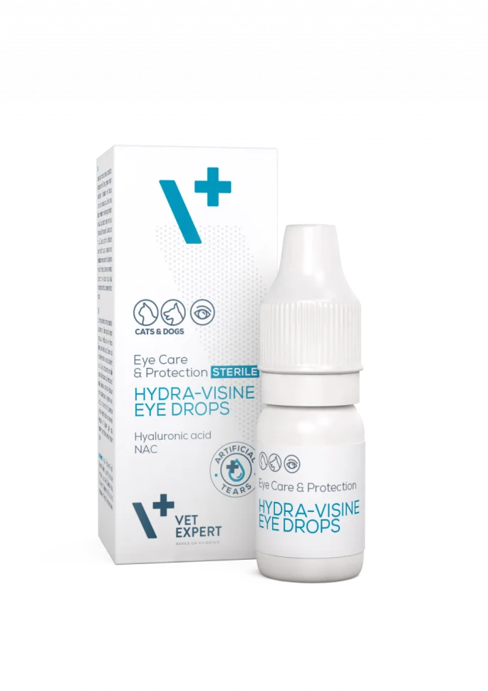 Vet Expert Hydra-Visine Eye Drops - изкуствени сълзи под формата на капки за очи за кучета и котки