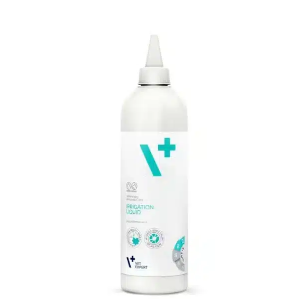 Vet Expert Wounds Care Irrigation Liquid - разтвор от хипохлориста киселина за куюета и котки за всички видове рани