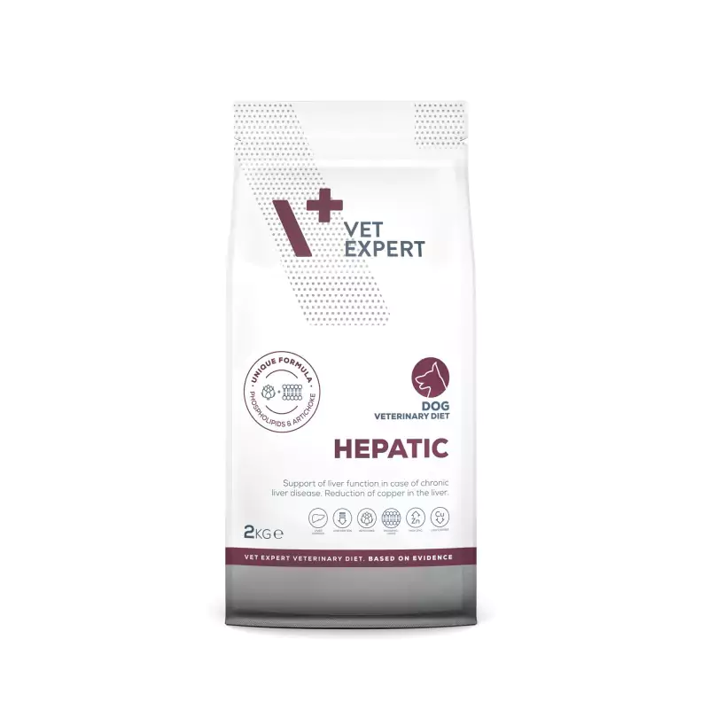 Vet Expert Dog Hepatic - диетична храна за кучета с нарушена чернодробна функция