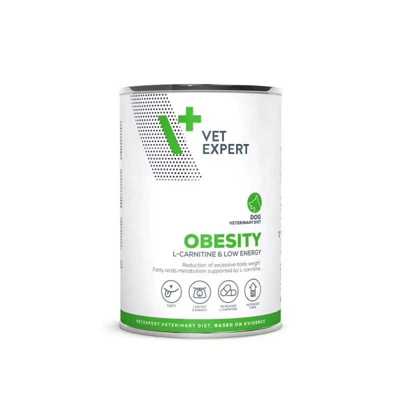 Vet Expert Dog Obesity - консерва за кучета за намаляване на излишното тегло