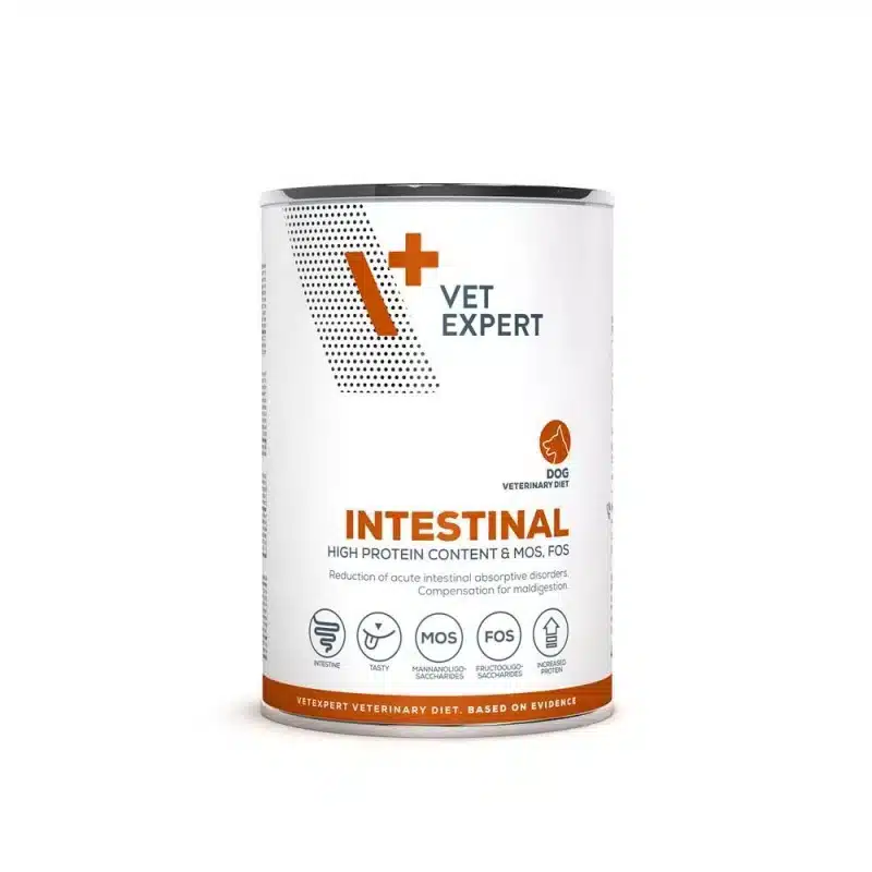Vet Expert Dog Intestinal - консерва за кучета с лошо храносмилане и хроничен панкреатит