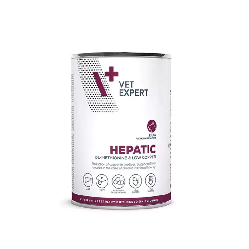 Vet Expert Dog Hepatic - консерва за кучета с нарушена чернодробна функция