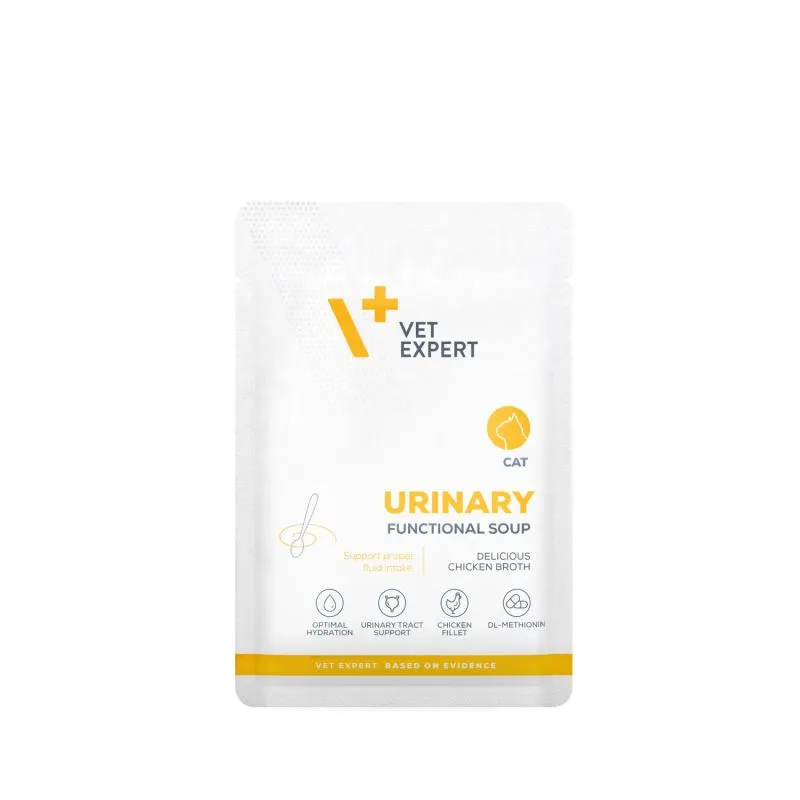 Vet Expert Cat Functional Soup Urinary - супа за котки за здравето на пикочните пътища